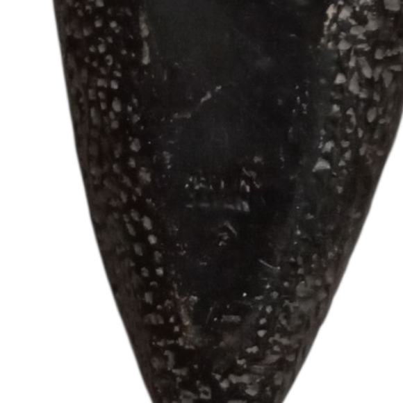 Vintage Tokanabe Japanese Floral Wall Vase with Red and Yellow Accents - Picture 3 of 6